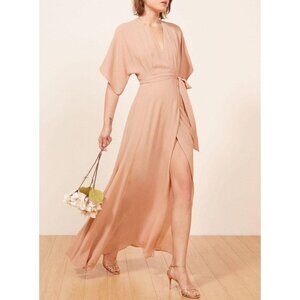 NWT Reformation Winslow Blush Dress Maxi XS